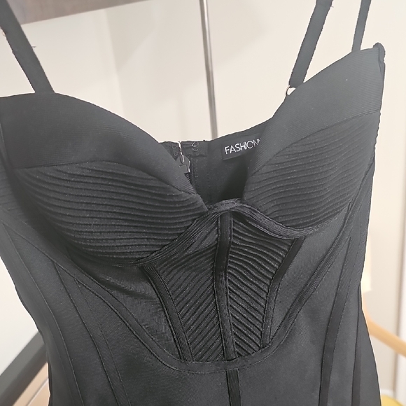 Fashion Nova Black Midi Dress - Picture 11 of 12